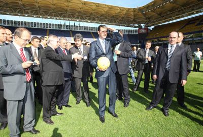 Besar Esad S Visit Fenerbahce Sports Club Official Archive Website