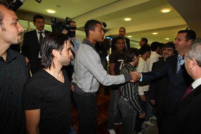 Besar Esad S Visit Fenerbahce Sports Club Official Archive Website