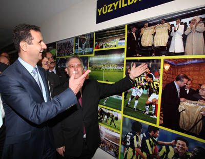Besar Esad S Visit Fenerbahce Sports Club Official Archive Website
