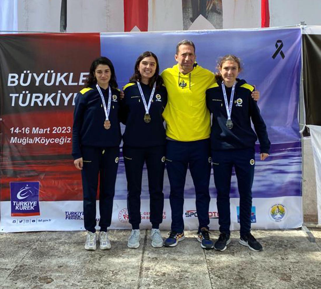 Büyükler Türkiye Kürek Kupası Yarışları’nda şampiyon Fenerbahçe Kürek Şubemiz