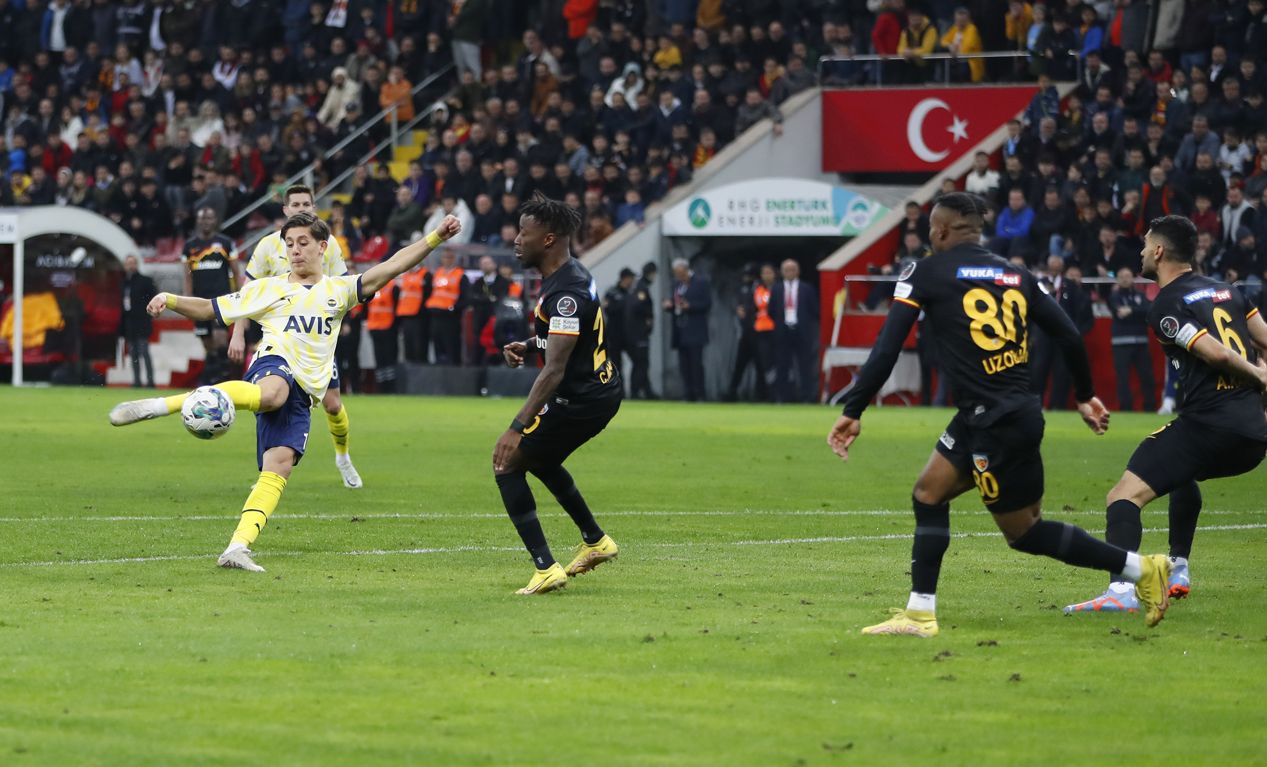 Yukatel Kayserispor 1-2 Fenerbahçe 