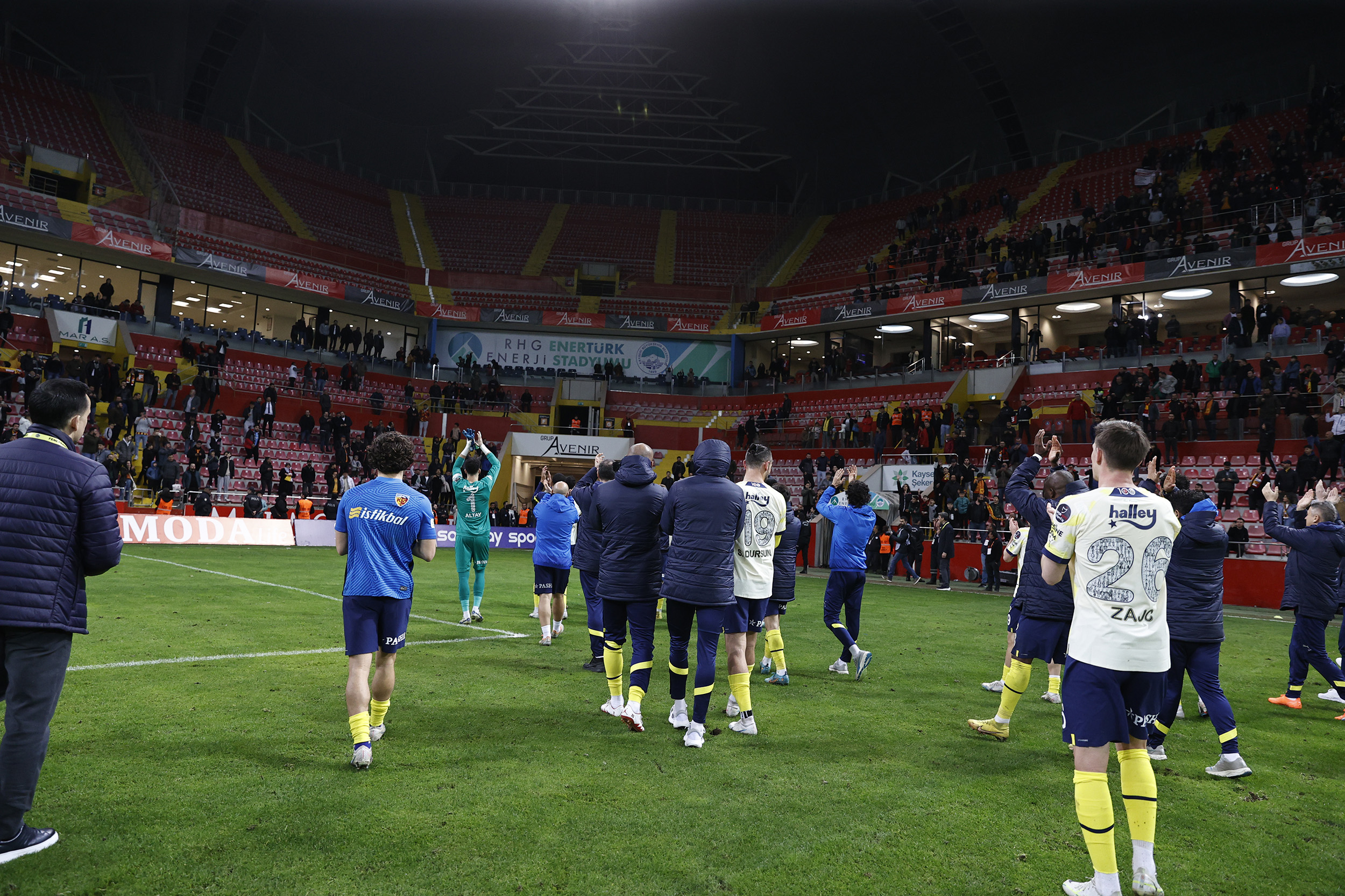 Yukatel Kayserispor 1-2 Fenerbahçe 