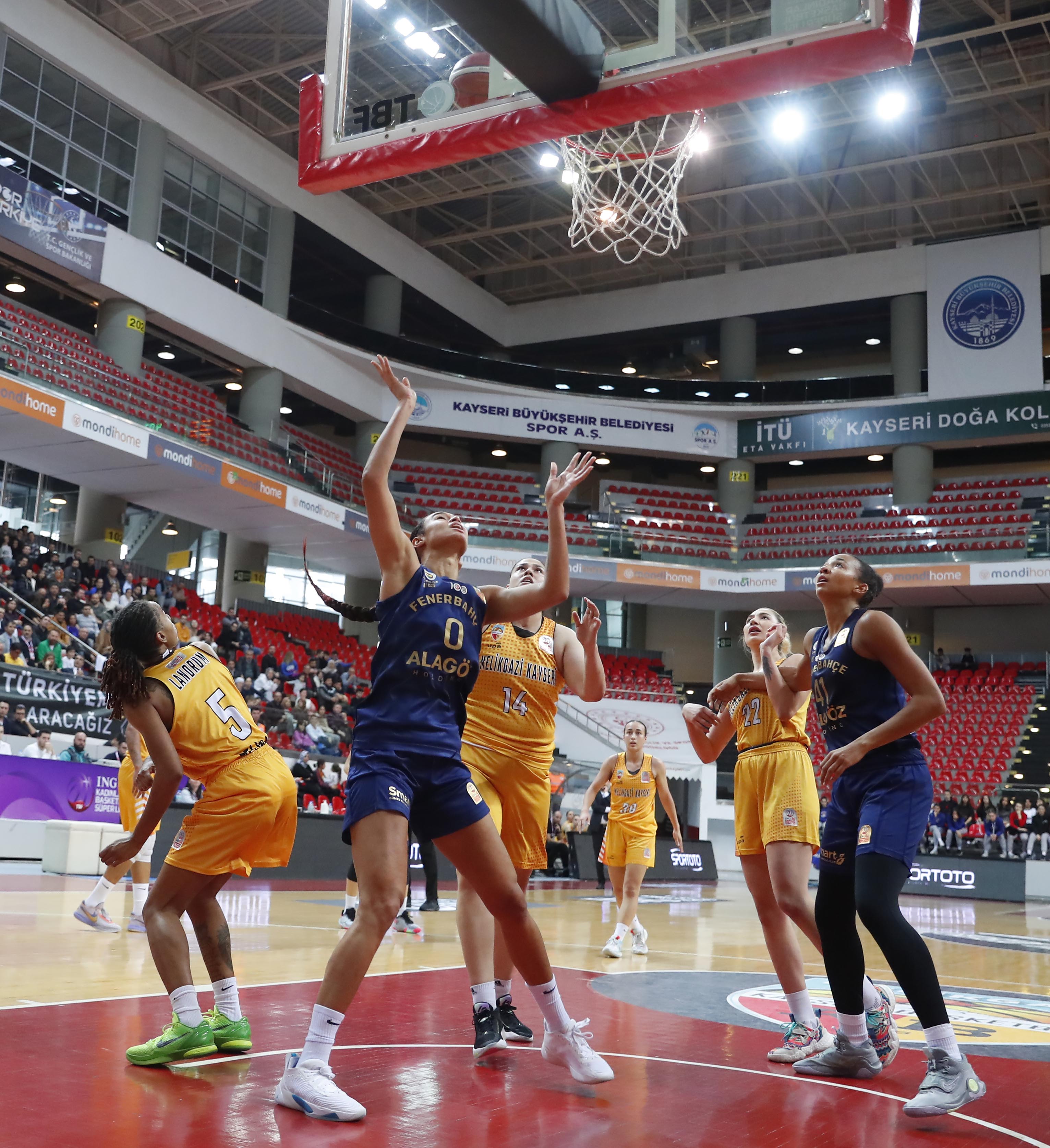 Melikgazi Kayseri Basketbol 56-110 Fenerbahçe Alagöz Holding