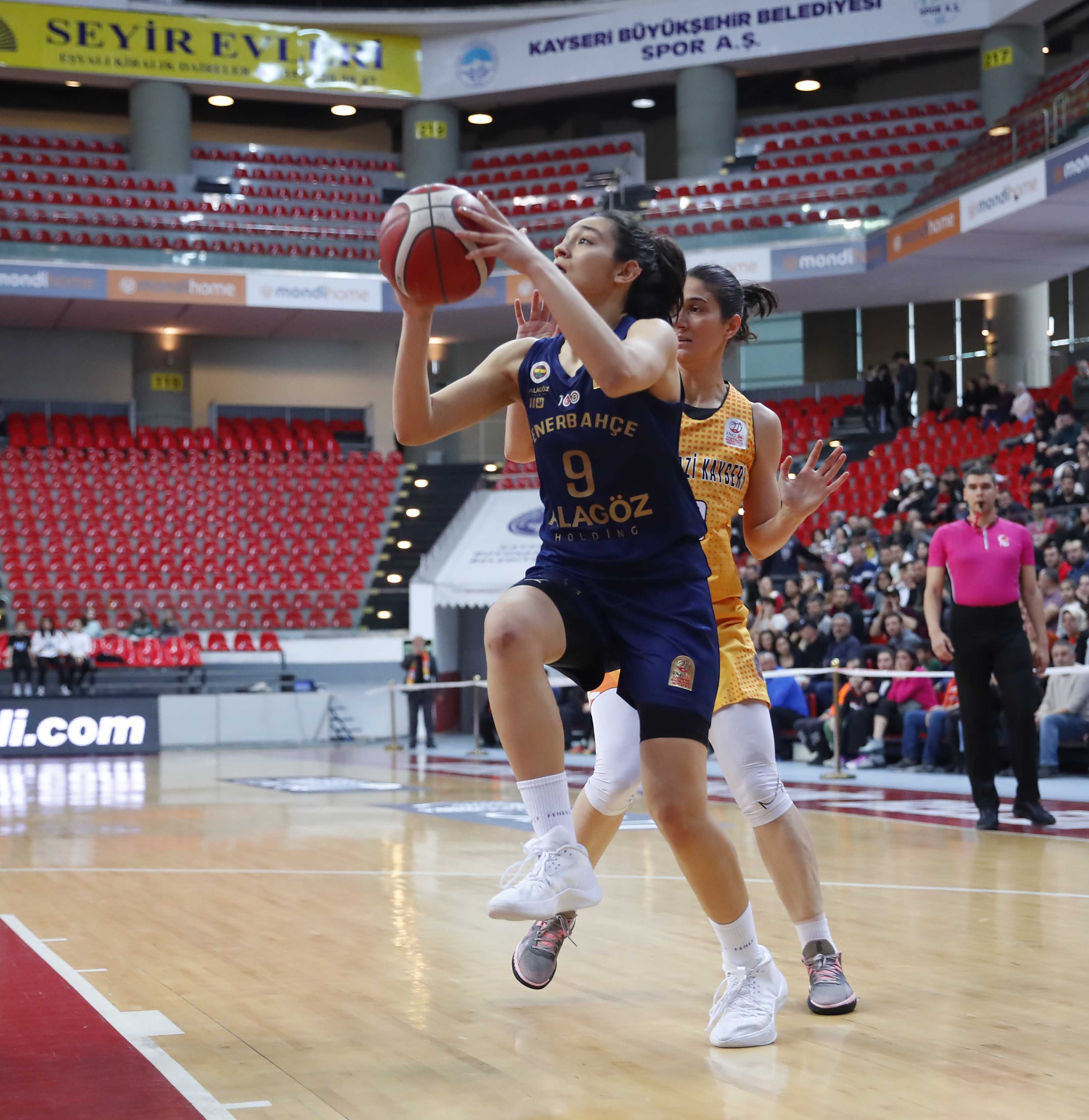 Melikgazi Kayseri Basketbol 56-110 Fenerbahçe Alagöz Holding