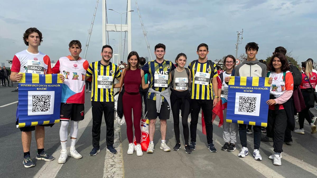 Fenerbahçe Çocuk ve Gençlik Kulübü 44. İstanbul Maratonu’nda