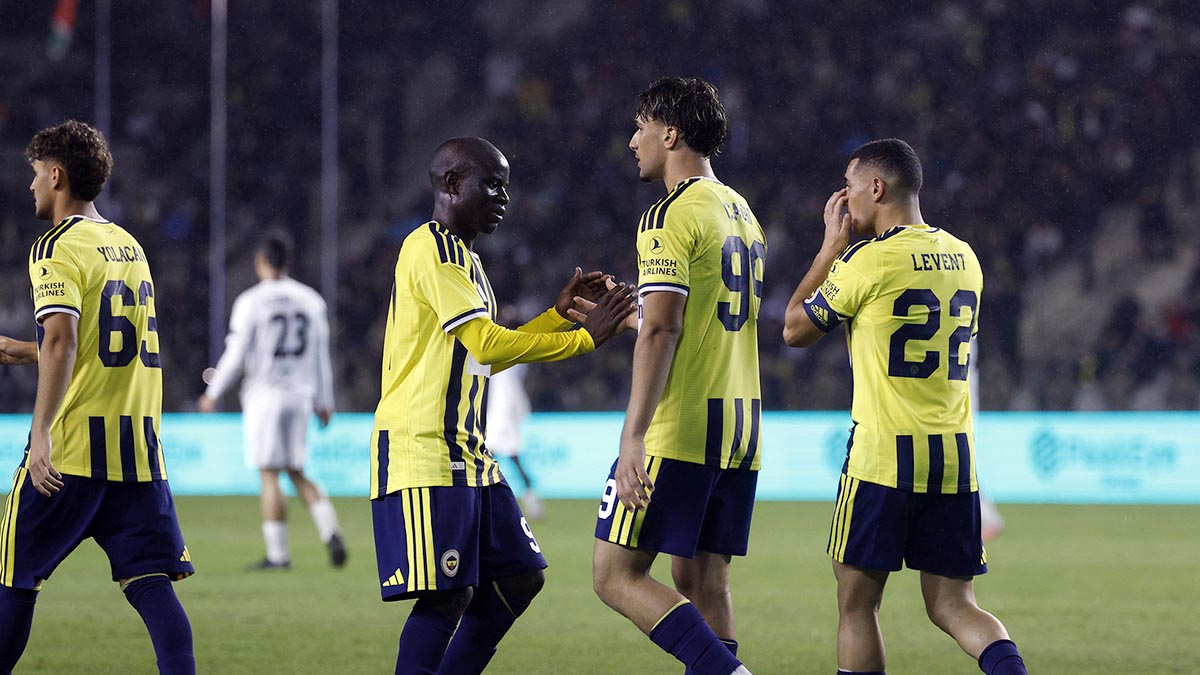 Fenerbahçe’miz, hazırlık maçında karşılaştığı Turan Tovuz'u 2-0 mağlup etti