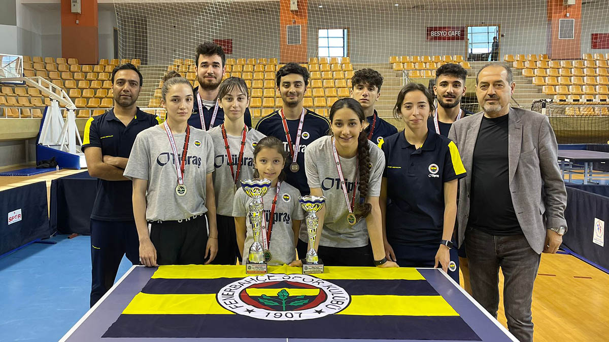We became champions in women and third in men in Table Tennis Türkiye Cup