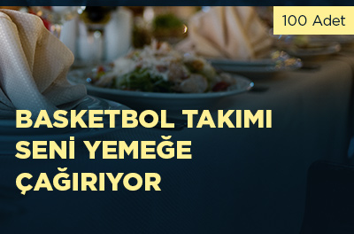 Fenerbahçe Beko Takımı ile yemek yeme şansı!