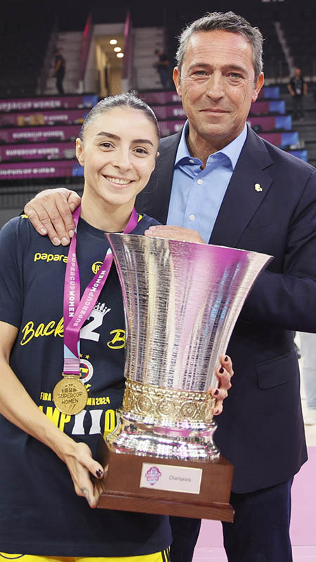 EUROPE'S BIGGEST TEAM IS FENERBAHÇE OPET: FIBA ​​WOMEN'S SUPER CUP CHAMPION FOR THE SECOND TIME IN A ROW