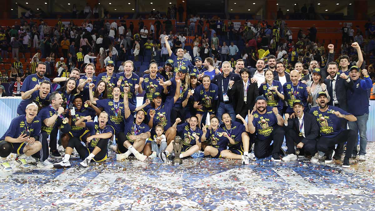 FENERBAHCE ALAGÖZ HOLDING BECOMES EUROPEAN CHAMPION FOR THE SECOND TIME IN A ROW