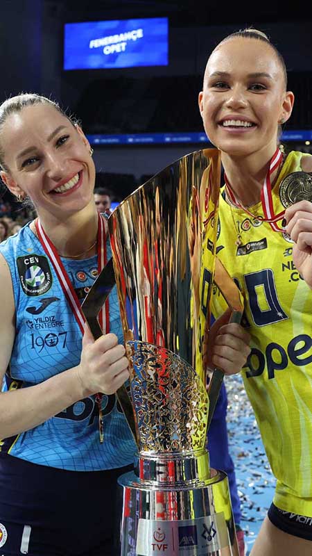 FENERBAHÇE OPET BECAME THE AXA SİGORTA CUP VOLLEY CHAMPION