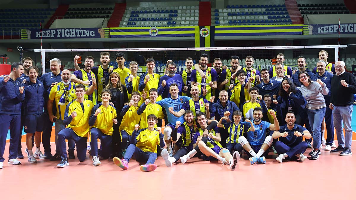 Fenerbahçe Parolapara, CEV Cup’ta rövanş maçını 3-1 kazandı ve 8'li final etabına yükseldi