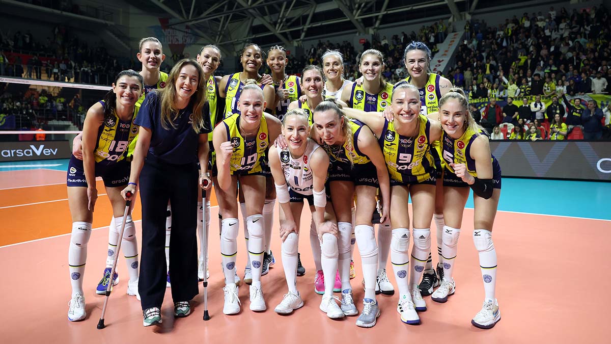 Fenerbahçe Opet, CEV Şampiyonlar Ligi'nde yarı finale yükseldi - Fenerbahçe  Spor Kulübü