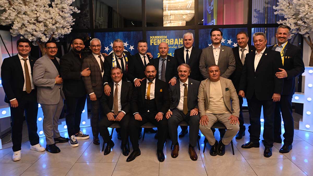 Mannheim Fenerbahçeliler Derneğimiz, kuruluşunun birinci yılını düzenlediği geceyle kutladı
