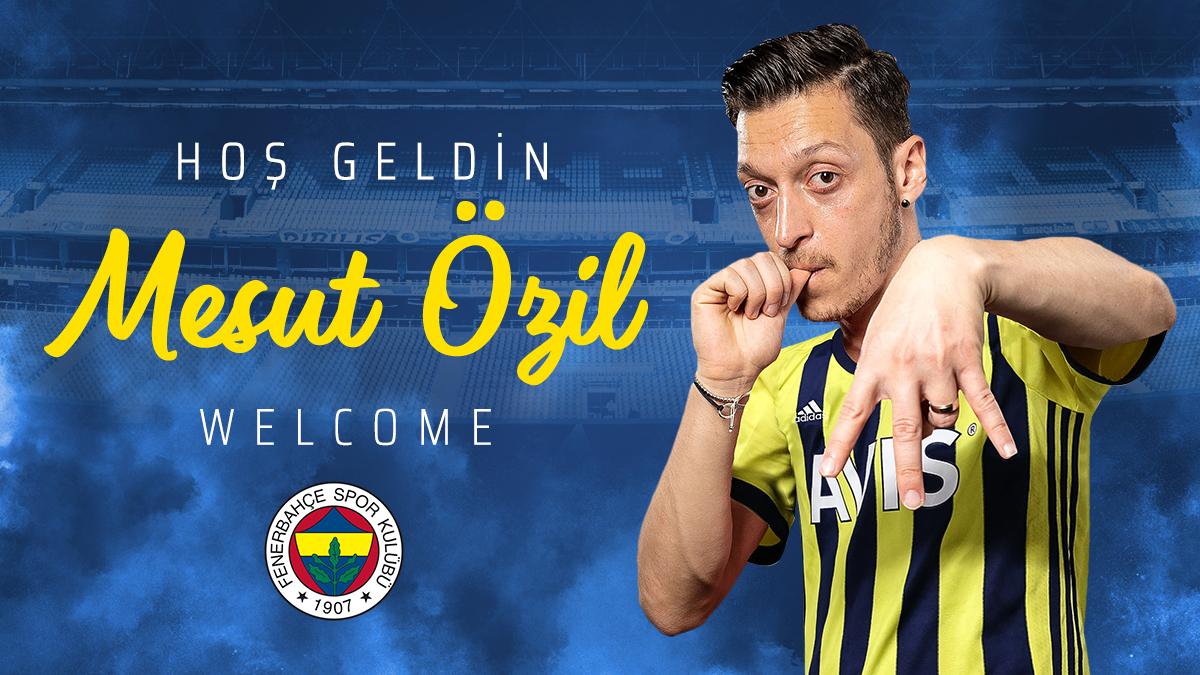 mesut ozil jersey fenerbahce